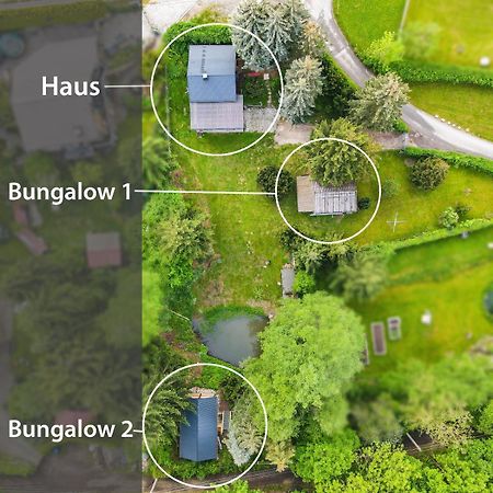 Waldfrieden Bungalow Garnsdorf エクステリア 写真