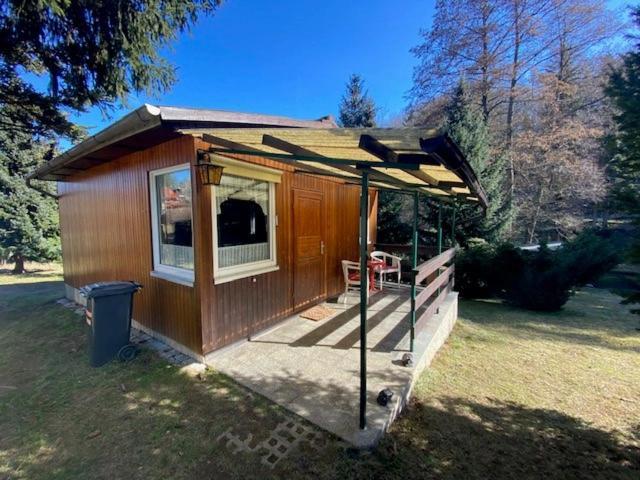Waldfrieden Bungalow Garnsdorf エクステリア 写真