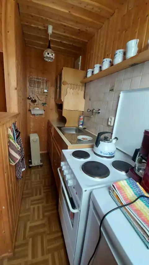 Waldfrieden Bungalow Garnsdorf エクステリア 写真